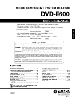 Yamaha DVD-E600-Service-Manual 